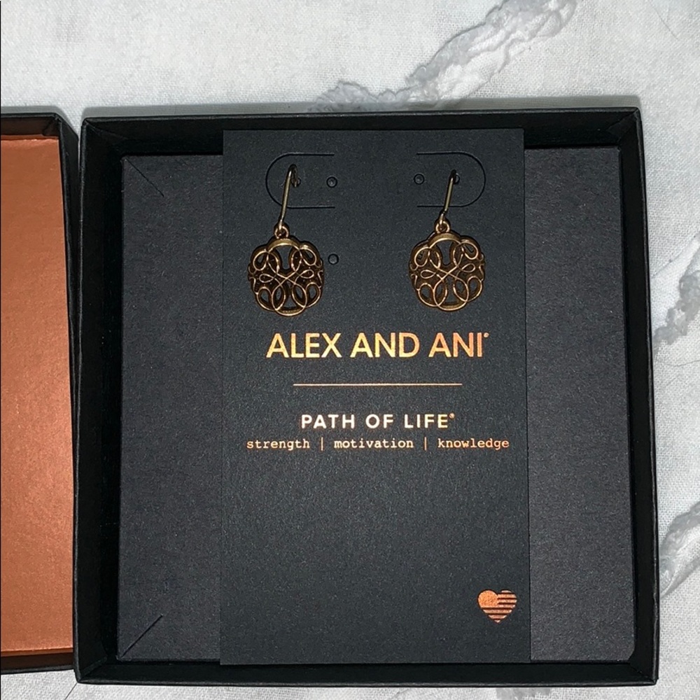 NWT Alex and Ani earrings